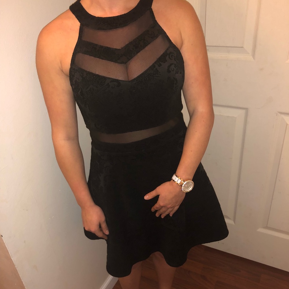 Windsor Black Velvet dress